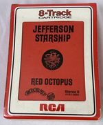 8-Track Tape, Jefferson Starship Red Octopus NOS SEALED!