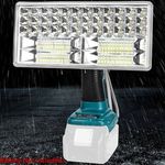 40W 4200LM Portable Flashlight Floodlight LED Work Light for Makita 18V Battery