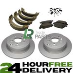 REAR BRAKE KIT DISCS, PADS, SHOES & FIT KIT FOR FREELANDER 2 (2006-2014)