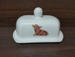  Royal Worcester Wrendale Butter Dish 