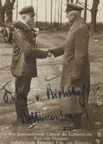MANFRED VON RICHTHOFEN Signed Photograph Fighter Pilot RED BARON 6"x4" reprint