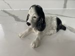 Sylvac Black And White Spaniel Dog Figurine No 114