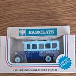 Barclays 1934 Dennis Single Deck Coach Limited Edition Model
