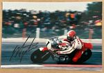 GENUINE HAND SIGNED PHOTOGRAPH PHOTO GIACOMO AGO AGOSTINI 15 X WORLD MV 12 x 8