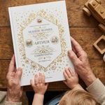 Personalised Christening Gift Book Of Nursery Rhymes For Baby 0-4 Year- HARDBACK