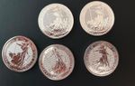 2026 UK Britannia 1 oz .999 Fine Silver Coin - King Charles III - £2 BU