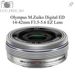 Olympus M.Zuiko Digital ED 14-42mm F3.5-5.6 EZ lens for M4/3-Mount Camera Silver