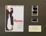 THE PROPOSAL    35mm Film Cell MOUNTED Display