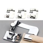 Multi-function Sewing Machine Foot Metal Rolled Hem Feet Presser Foot  Home