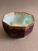 Antique Wedgwood Daisy Makeig-Jones Ruby & Gold Fish Lustre Bowl Z4827 c1920s