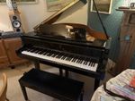 Yamaha GB1 Baby Grand Piano Gloss Black, Bought New 2018 1 Owner, Stool Included