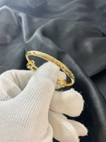 IMPERFECT Gold Filled Boys & Girls Baby, Child, Toddler Adjustable Bangle Ref:-2