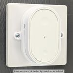 Adapter for Ikea Bilresa Dual Button Remote - UK Light Switch Converter  - Cover