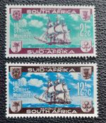 South Africa 1962 Settlers Monument MH stamps SG222-223