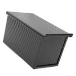 B- Loaf Pan Non Stick Bakeware For Baking Bread Carbon Steel Corrugated Bread