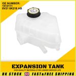 For Ford Fiesta Mk7 2008-19 Radiator Coolant Expansion Header Tank Bottle + Cap