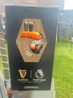 Guinness Pint glass Toucan Premier league Football Brand New With Box