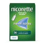 Nicorette Nasal Spray 1x 10ml - Fast-Acting Nicotine Relief, Smoking Aid - New