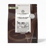 Callebaut 70/30/38 Finest Belgian Bitter Dark Chocolate Callets  70% - 2.5kg