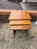 Nathan Nest of Tables, Mid-Century, Vintage 1960s, Retro