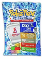 PokéRev Crystal Mystery Pack 8.0 - 5 Booster Packs + 1 Mega Bonus Pack. 💎🔥