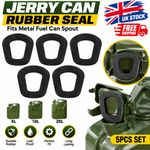 5X Gerry Jerry Can Rubber Seal fit Metal Fuel Can Spout Fits 5 10 20 Litre Can