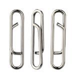 Sea Fishing Quick Change Fastlink Clips Stainless Steel Pack of 25
