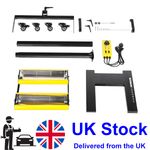 Infrared Paint Curing Lamp Car Baking Drying w/Stand Curing Tool 500°C Workshop