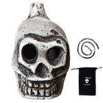 Aztec Whistle Skull Spooky Human Death Scream Loud Whistle