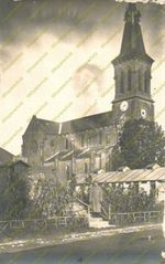 Photo, Church as Field Hospital in Fléville, France, (N) 50018