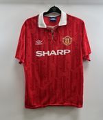 Manchester United Giggs 11 Home Football Shirt 1992/94 Adults Large Umbro D979