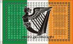 1916 Ireland Irish Flags 5 x 3' - Large Easter Rising Celtic Republican