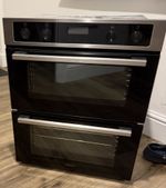 Zanussi Built-In Electric Double Oven - Stainless Steel