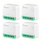 4 Pack SONOFF(Matter) Smart Wifi Switch, 2-Way DIY Smart WiFi Switch,APP Control