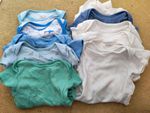 11 x Unisex Baby Cotton Jersey Bodysuits 3-6 Months Mixed