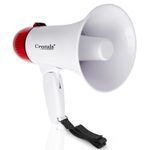 10W Rechargeable Megaphone Handheld Portable Loud Hailer With USB Audio Player