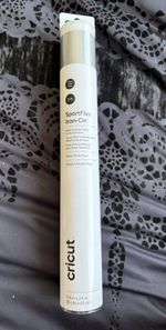 Cricut Sport flex Iron-On heat transfer vinyl brand new silver Matt 