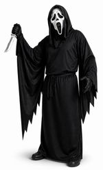 Adults Scream Movie Ghost Face Halloween Fancy Dress Costume