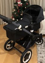 Bugaboo Buffalo Limited Edition Denim Buggy Pushchair Carrycot Footmuff  Old FOX