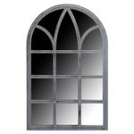 Mirror for Garden 78.5cm x 50.5cm Grey X 1