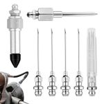 7pcs Grease Gun Injector Needle Dispenser Nozzle Attachment Coupler Adapter Tool