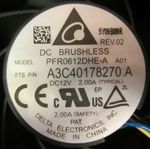 Fujitsu Brushless Fan 60 x 38mm Primergy RX2540 Eternus CS200C S2 A3C40178270