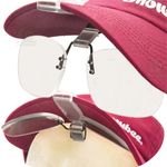 Snowbee Cap-Peak Clip-On Flip-Up Magnifiers - 18063 Fly Fishing Tackle