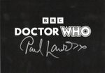 Doctor Who postcard - Paul Lavers