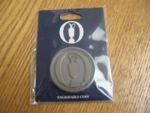 NEW THE OPEN CLARET JUG ENGRAVED COLLECTOR LARGE COIN GOLF BALL MARKER GUNMETAL