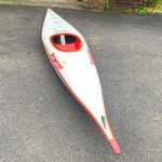 Arrowcraft Image Single Seat Kayak/Canoe White & Red