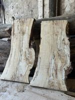 Barn Dried Spalted Silver Birch boards 35mm x 300-400mm x 740mm