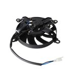 Universal Motorcycle Radiator Cooling Fan Water Oil Cooler 12V for HONDA YAMAHA