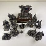 Tudor Mint Myth & Magic Pewter Dragons Figurine Bundle x 13 See Descriptions
