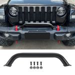 Brush Guard Compatible with 2018-2025 Jeep Wrangler JL & 2020-2025 Gladiator ...
